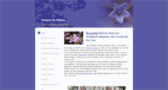 Desktop Screenshot of designsbymilissa.com